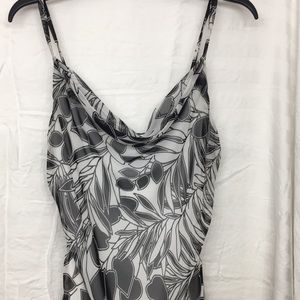 B. SMART BLACK AND WHITE DRESS